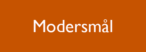 Modersmål.